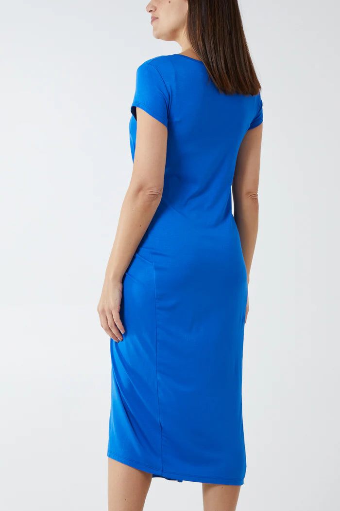 Parachute dress, light blue