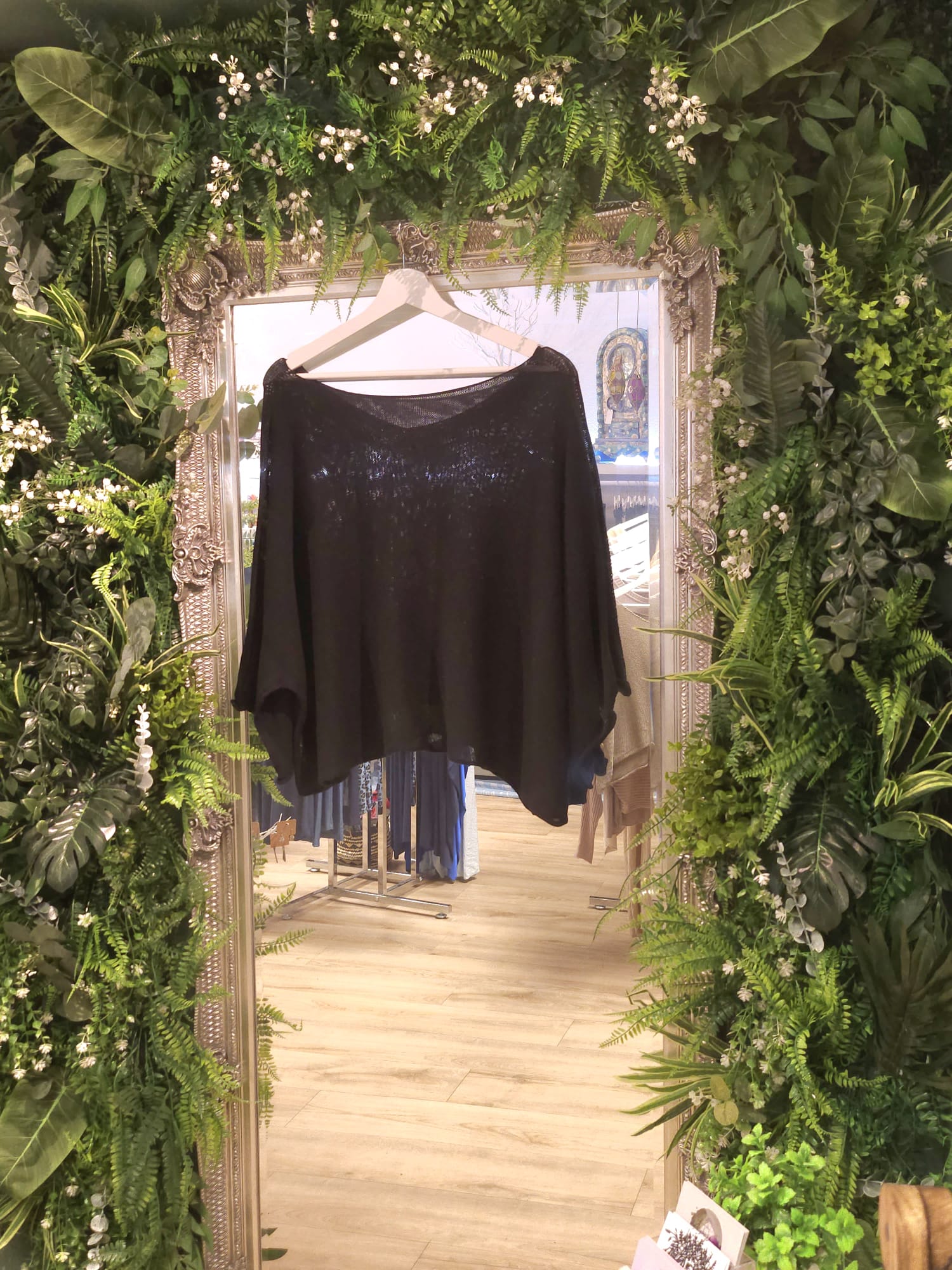 Bonnie knit jumper, black