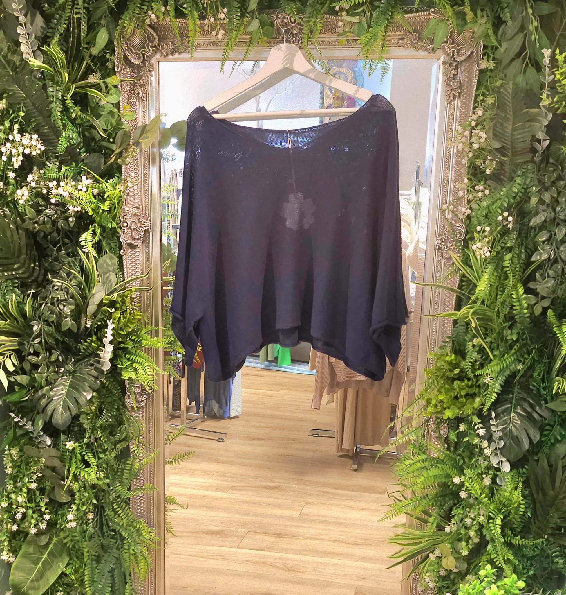 Bonnie knit jumper, navy