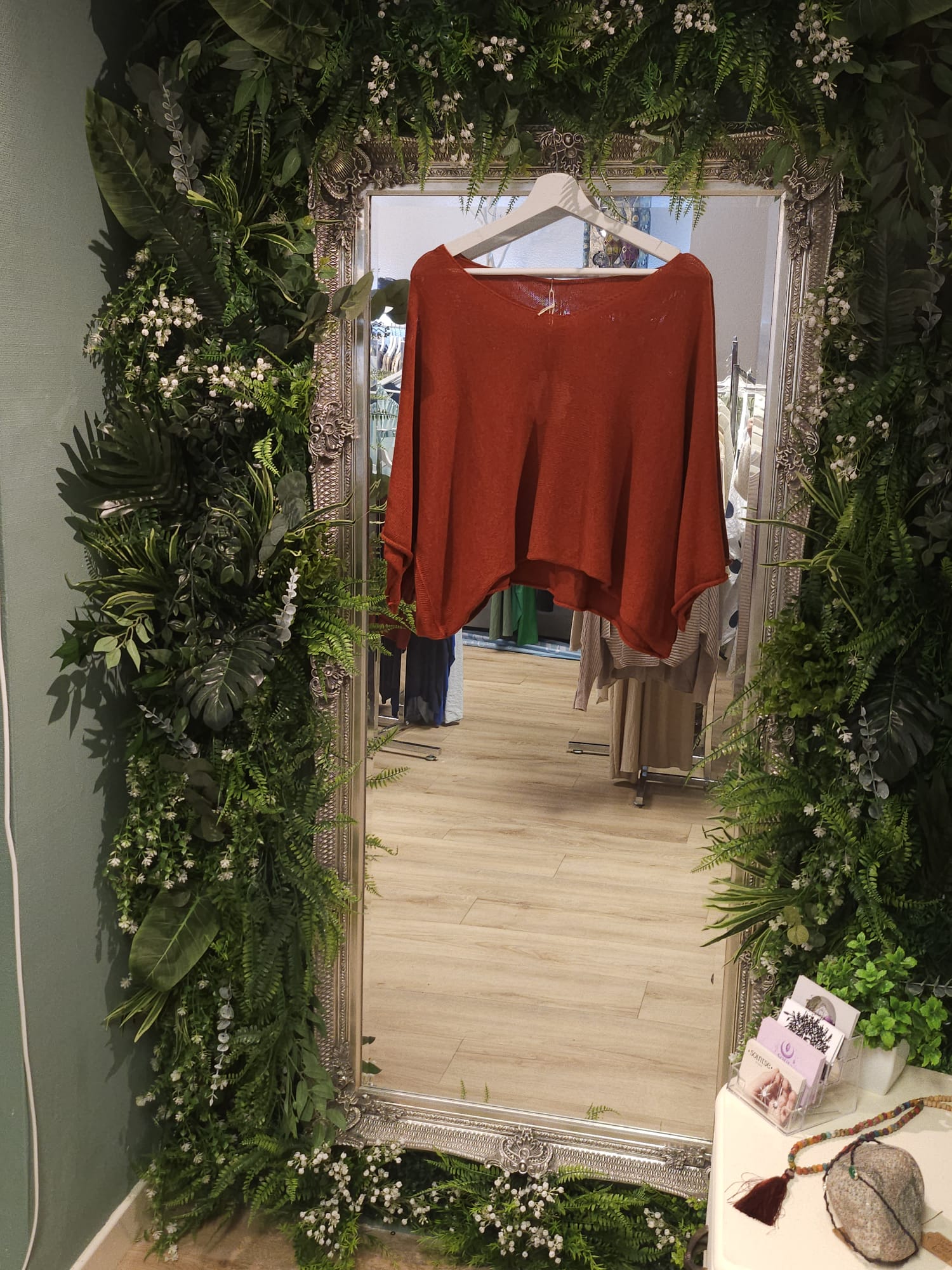 Bonnie knit jumper, rust