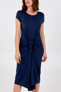 Parachute dress, navy blue