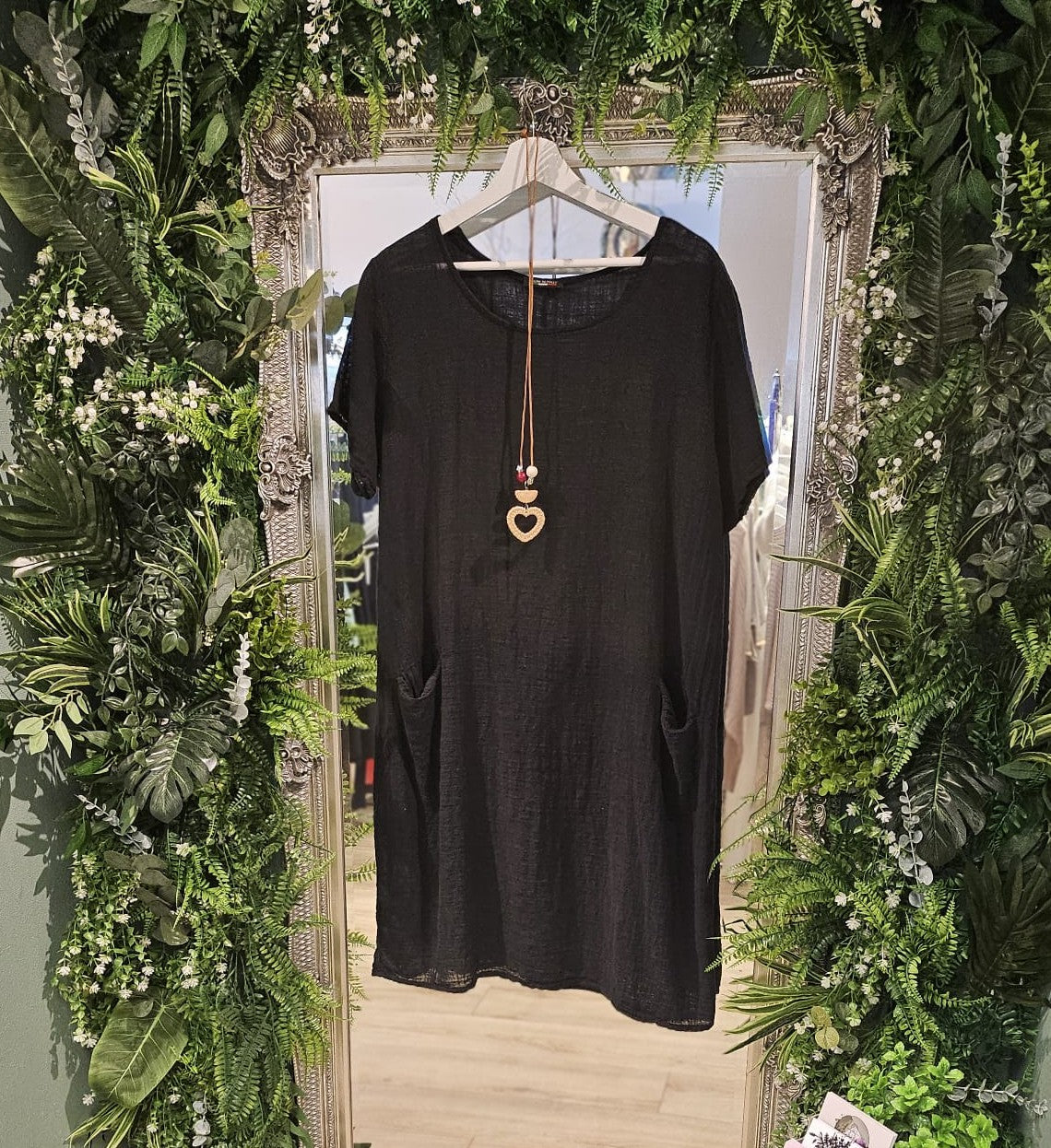 Tunic necklace top